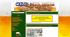 Desktop Screenshot of czech-beer-tours.svethostingu.cz